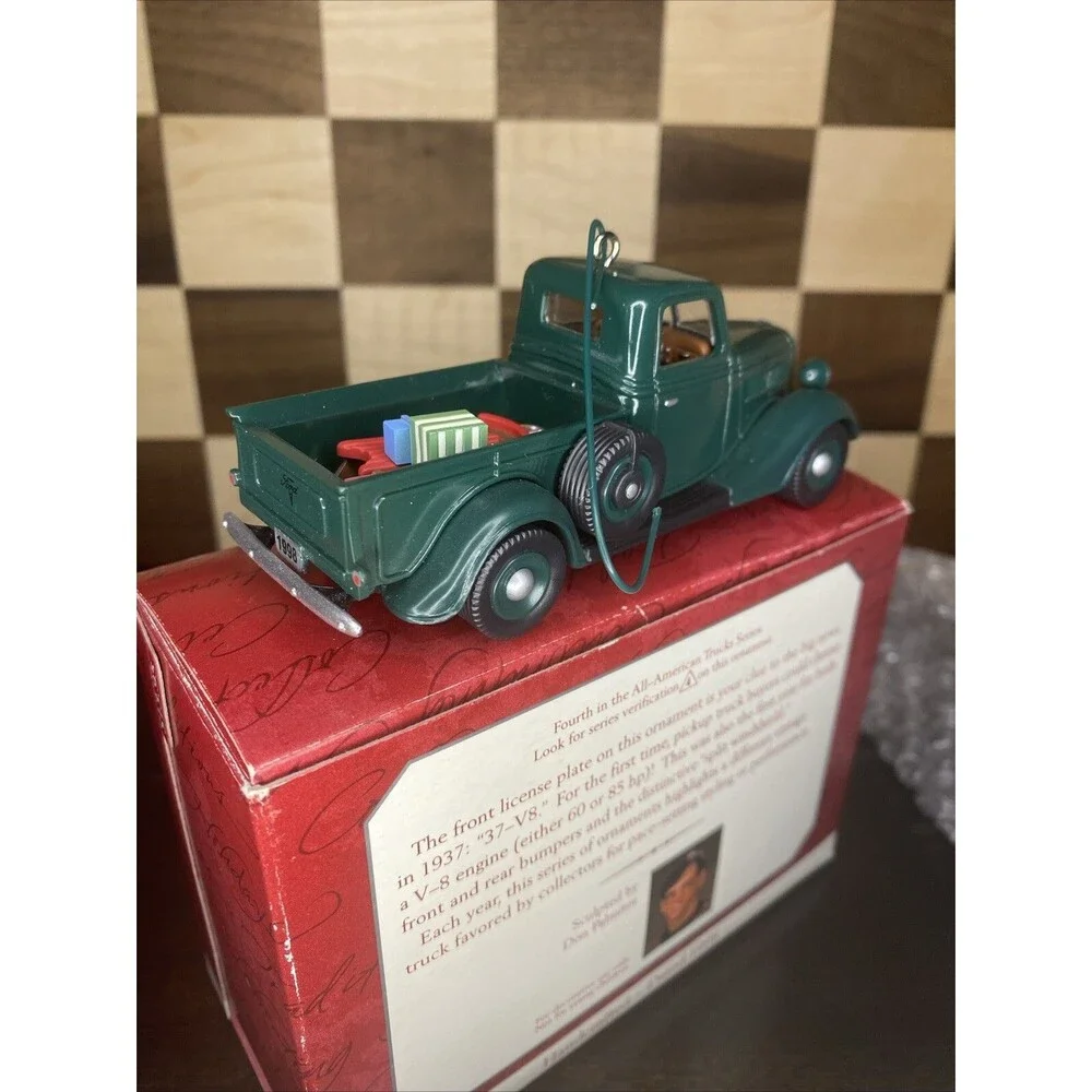 Hallmark Keepsake 1937 Ford V-8 All American Trucks Ornament